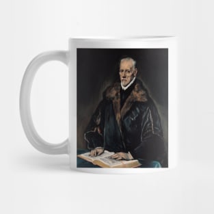 Portrait of Dr. Francisco de Pisa by El Greco Mug